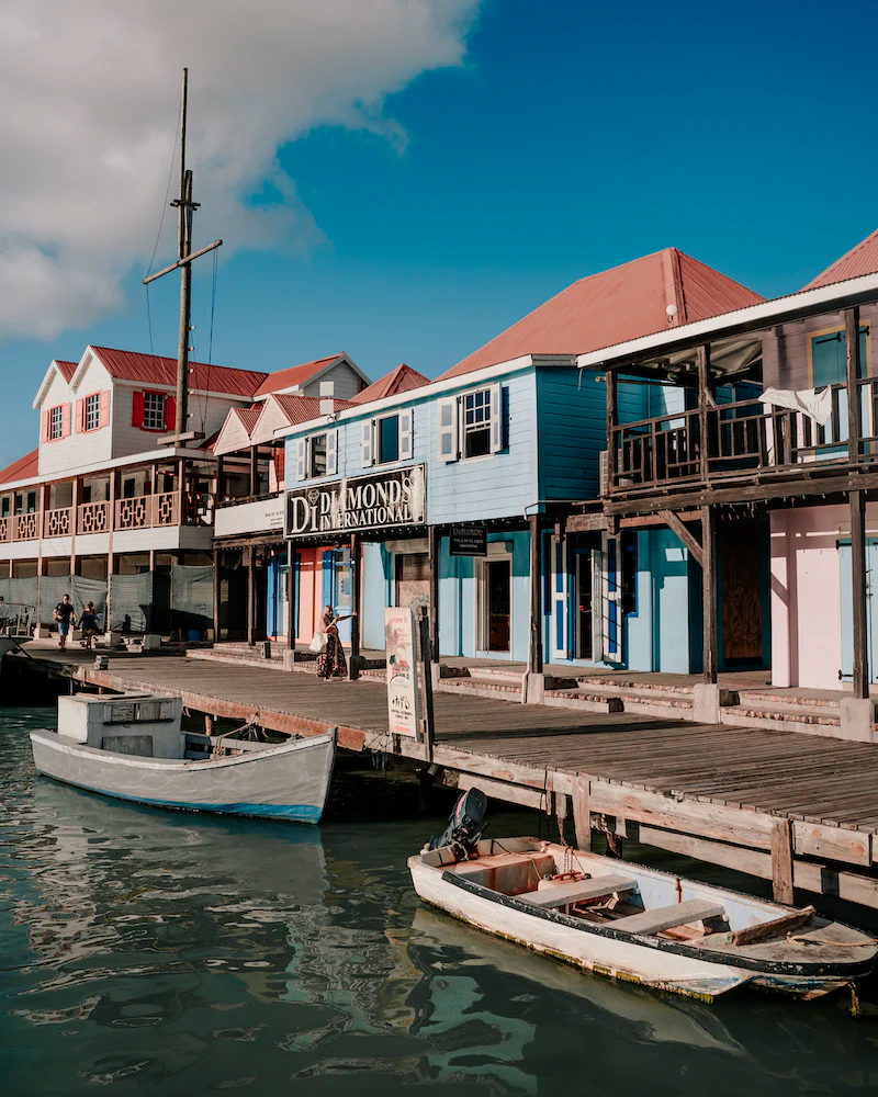 beautiful homes by the marina in Antigua and Barbuda