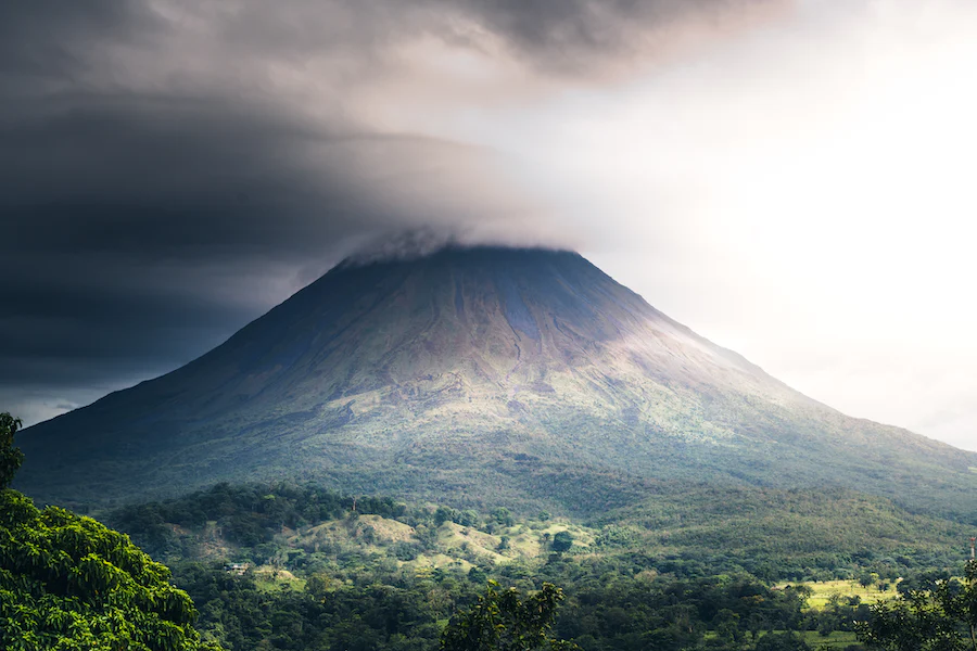 mountainous range in Costa Rica