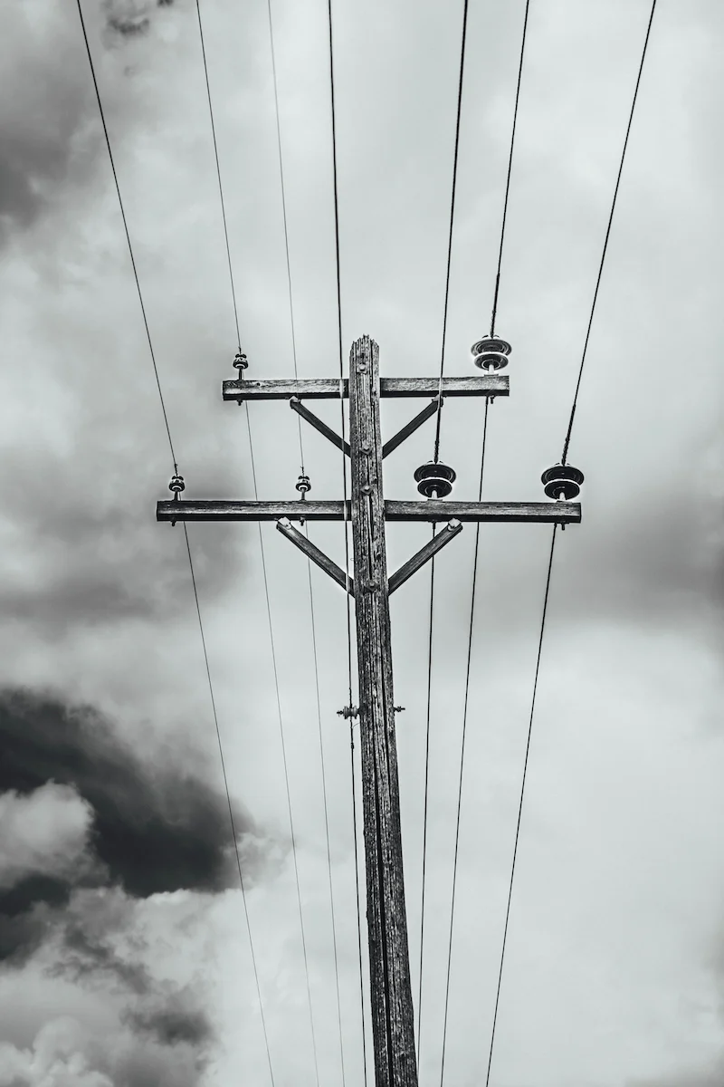 power lines in Dominican Republic