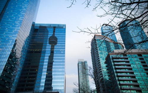 Toronto skyscrapers - toronto skyscrapers stock videos & royalty-free footage.