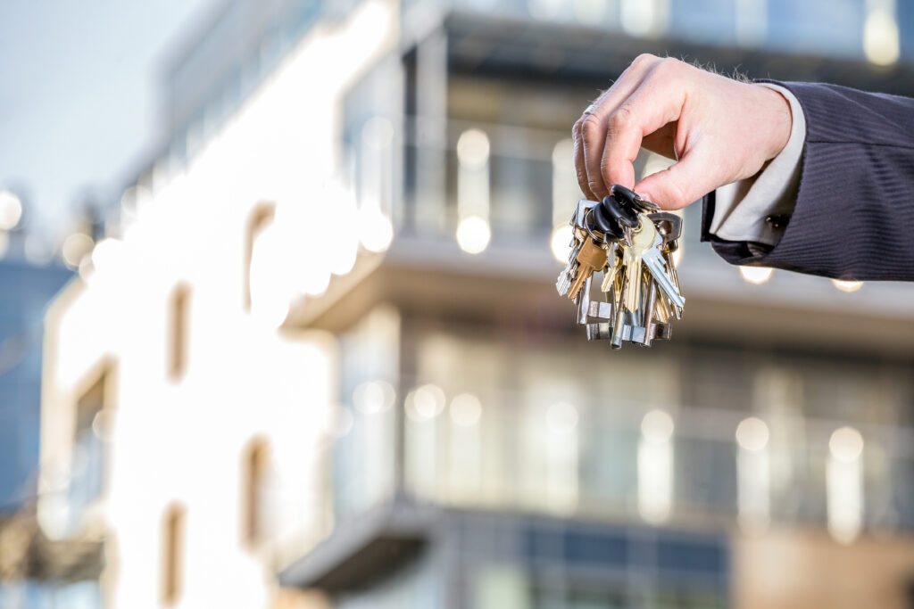 Bunch of keys to your brand new apartment